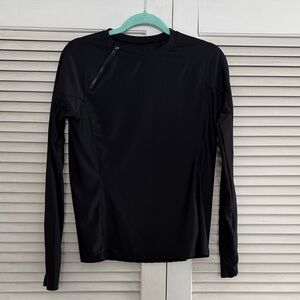 Mott 50 Margo Long Sleeve Swim Shirt Rash Guard Size L Black